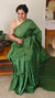 Green shade tussar silk saree -PT98