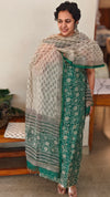 Green kota doria salwar suit