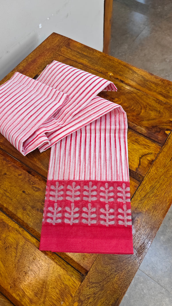 Light pink and pink net kotasaree