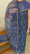 Indigo kota doria salwar suit