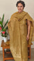 Lime mustard banarasi suit - FE308