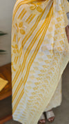 Yellow cotton Hakoba suit - 9232- D2