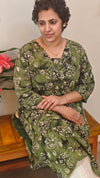 Green jute top