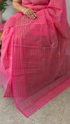 Dark pink net kotasaree
