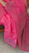 Dark pink net kotasaree