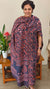 394D - Blue and peach modal cotton suit