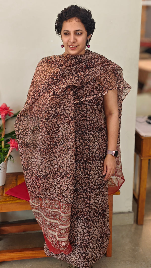 Black kota doria salwar suit - GD331