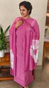Mulberry pink Hakoba suit