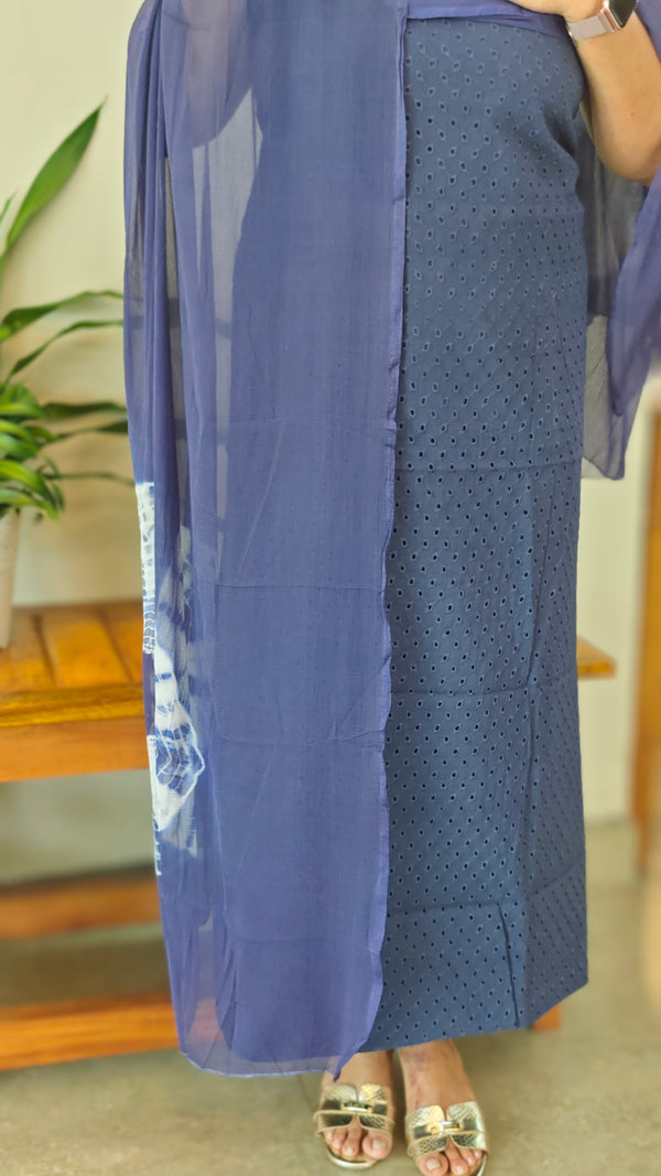Blue Hakoba suit