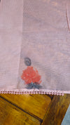Peach painted silky kota saree - VL72