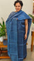 Classic blue tussar silk suit