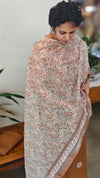Brown linen salwar suit- LN428