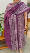 Purple blended modal suit