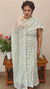 Sage Green crepe georgette embroidered suit - ECK3