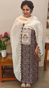 Taupe cotton suit