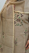 Beige tissue kota painted suit