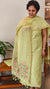 Lime Green Jamdani Suit - DL73A