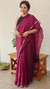 Wine printed kota silk saree - KTS3