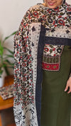 Green cotton salwar suit