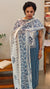 Off White and Blue cotton suit