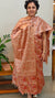 Nude peach Blended tussar suit