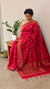 Dark Red Banarasi Silk Saree - BLM8