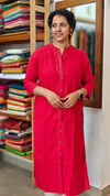 Red cotton top