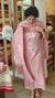 Pink Mal Chanderi Embroidered Suit - XA22