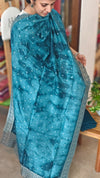 Turquoise banarasi suit