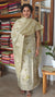 Pista Green Cross Stitch Embroidered Semi Tussar Suit - MTV6 - LQ3