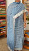 Blue Banarasi Georgette Suit - 5FSD