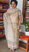 Kota Doria Block Printed Suit - GD331