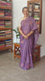 Purple Silky Kota Embroidered Saree - JCX