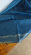 Blue Woven Semi Tussar Silk Saree - TF51