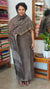 Grey and beige chanderi silk suit - MC059