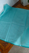 Cyan Blue Silky kota saree