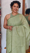 Sage Green Silky kota Saree - MP99