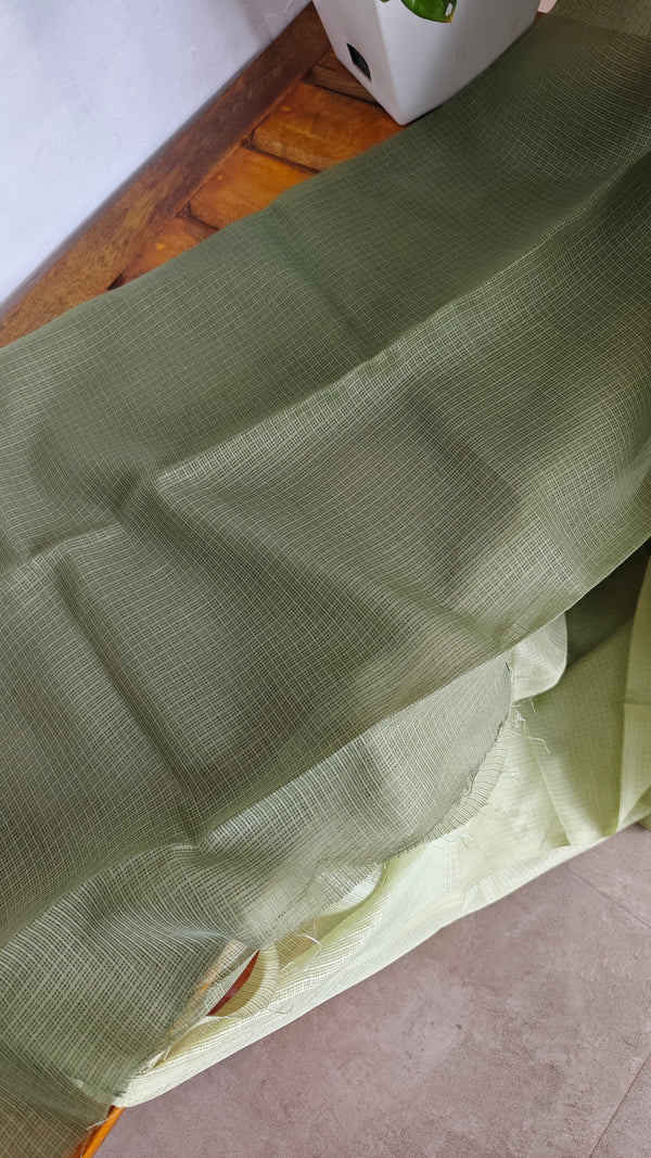 Sage Green Silky kota Saree - MP99