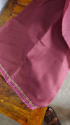 Lilac Kota Saree with Pita Embroidery - EMR4 - 3