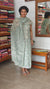 Sage Green Printed Linen Suit - S864