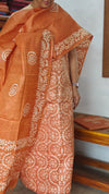 Burnt Orange Batik Printed Suit