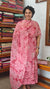 Pink Cotton Batik Suit with Cutwork