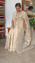 Light Beige Kota Saree with Applique Work - 2309
