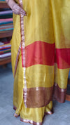 Mustard Kota Silk Saree - KTS3