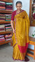 Mustard Printed Kota Silk Saree - KTS3