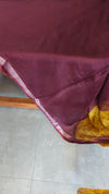 Mustard Printed Kota Silk Saree - KTS3