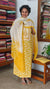 Yellow Printed Cotton Suit with Chiffon Dupatta - 833F