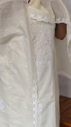 Pale Yellow Cotton Chikankari Suit