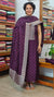 Dark Purple Banarasi Suit