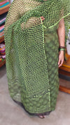 Green and Black Block Printed Kota Doria Suit - GD331 - 2